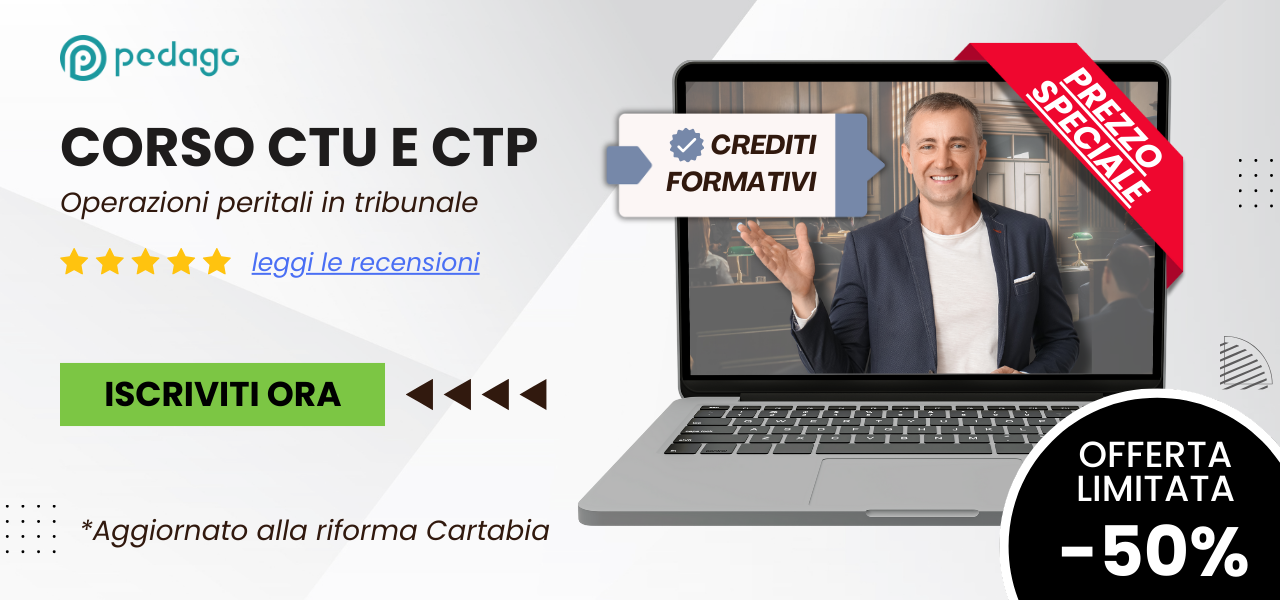 Corso per diventare CTU  Consulente Tecnico dUfficio